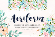 Flower Clip Art - Aeriform, an Illustration by DigitalCloud (Thumbnail 1 of 7)