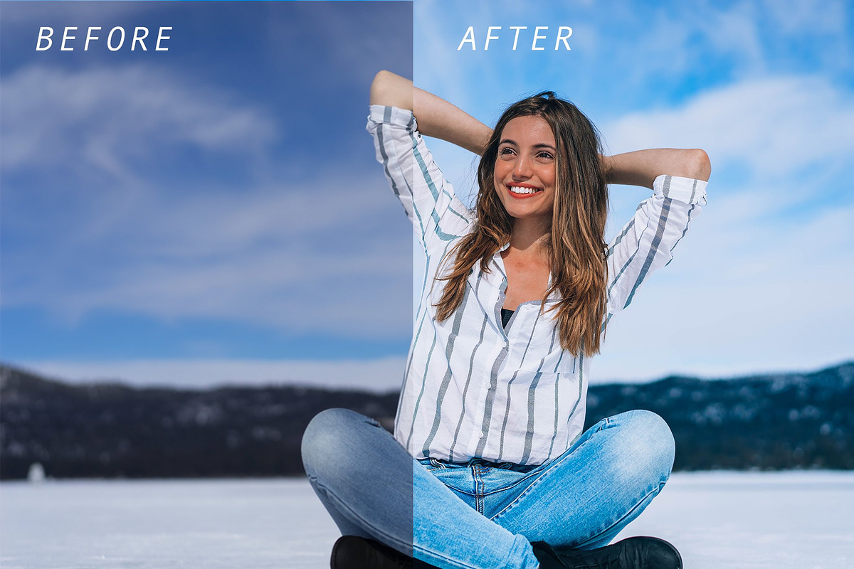 Desktop Lightroom Preset BRIGHT preview 3
