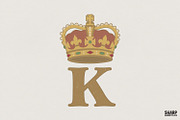 King Crown K PNG, Regal Monogram, an Illustration by SharpMarketplace (Thumbnail 1 of 4)