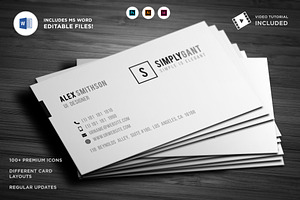 Sleek Minimal Business Cards