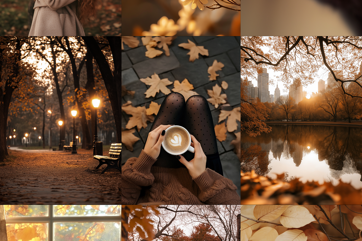 140 Autumn Fall Styled Stock Photos, a Beauty & Fashion Photo by Allure Art (Photo 7 of 24)
