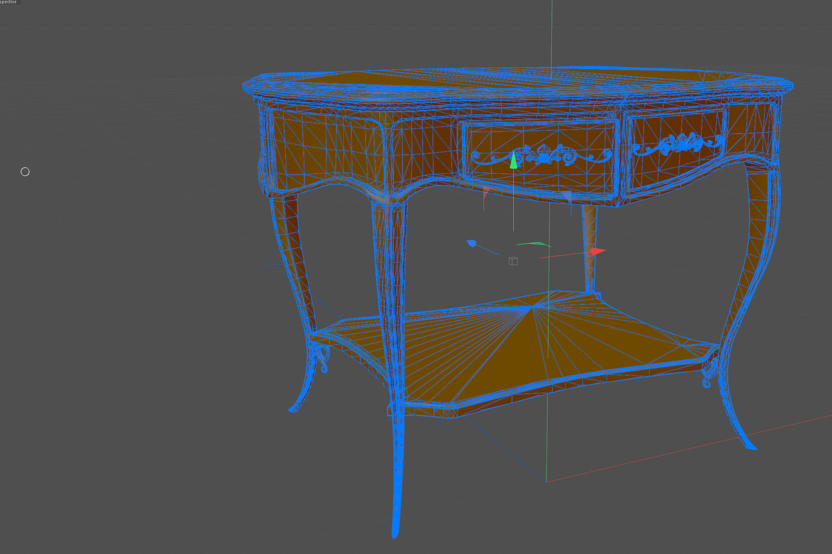 Vintage furniture set_1, a Furniture 3D Model by Snji | 3D Models (Photo 16 of 16)