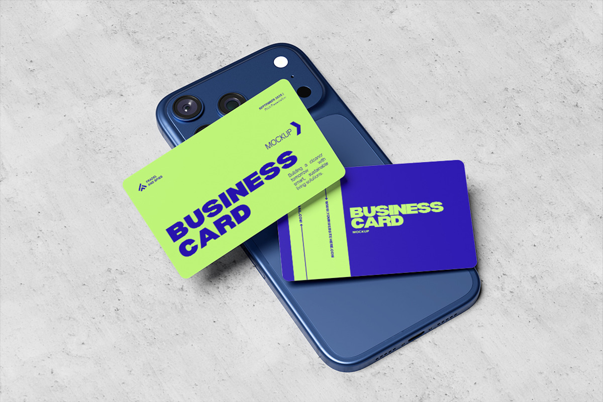 Business Card Mockup, a Merchandise Mockup by HanaSaka_Studio (Photo 5 of 5)