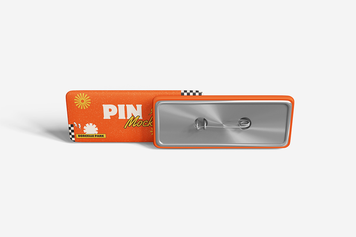 Pin Mockup, a Product Mockup by MrLetters (Photo 2 of 5)