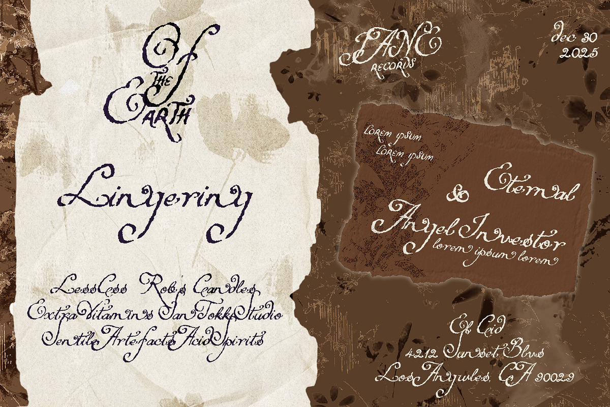 A Dusk Hour – Whimsical Typeface, a Script Font by Setara Langit CreativeStd (Photo 4 of 13)