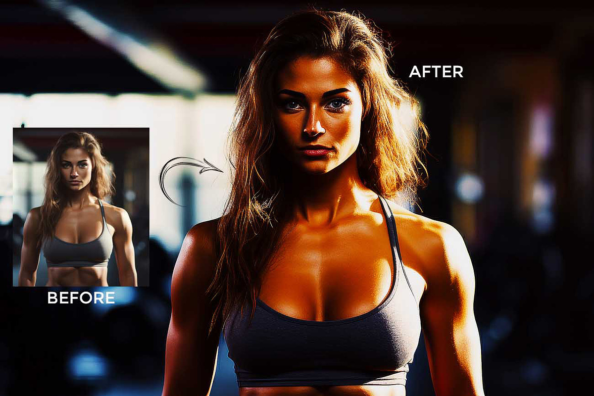 Ultra HD Portrait Enhancer PS Action, an Action Add-On by Studio Retouch (Photo 7 of 10)