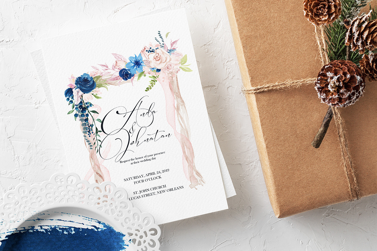 Rustle- Winter Watercolor Collection, an Object Graphic by Jeanina Vlad (Photo 19 of 24)