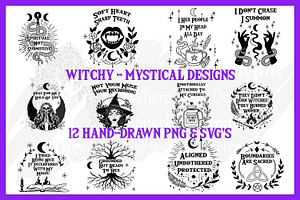 Witch Bundle 12 Gothic Witch Quotes