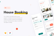 House Booking mobile KIT, an App Template by CreativeUI (Thumbnail 1 of 8)