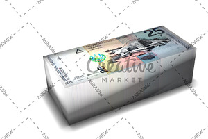 Set Of El Salvador Money Banknote