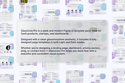 GlassCore Pro – Figma UI Template, an UI Kit Template by OzQ (Thumbnail 5 of 16)