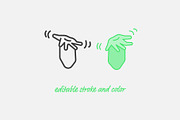 72 Sign Language Gestures, an Education Illustration by pkahraman (Thumbnail 3 of 5)