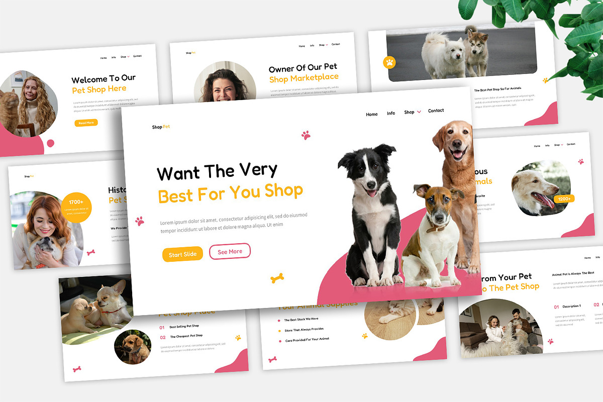 Pet Shop Keynote Template, a Presentation Template by casanovastudio (Photo 3 of 3)