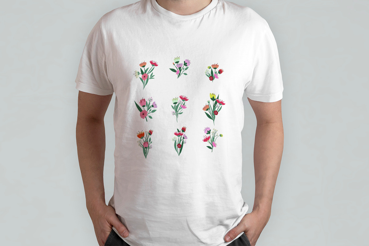 48 vector floral patterns, a Pattern Graphic by Alena Stoyko design (Photo 15 of 19)