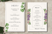 10 Elegant Wedding Menu Templates, a Templates & Theme by TemplateCastleStore (Thumbnail 8 of 9)