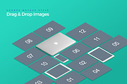Isometric Website Mockup, a Device Mockup by KL-Webmedia (Thumbnail 3 of 5)