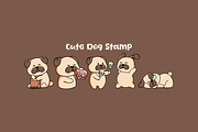 Dog Cartoon Procreate Stamp, a Brush Add-On by Pixel Picasso Studio (Thumbnail 5 of 11)