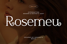 Rosemeu – Modern Aesthetic Serif