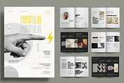 Creative Portfolio Brochure Template, a Brochure Template by ContestDesign (Thumbnail 1 of 3)