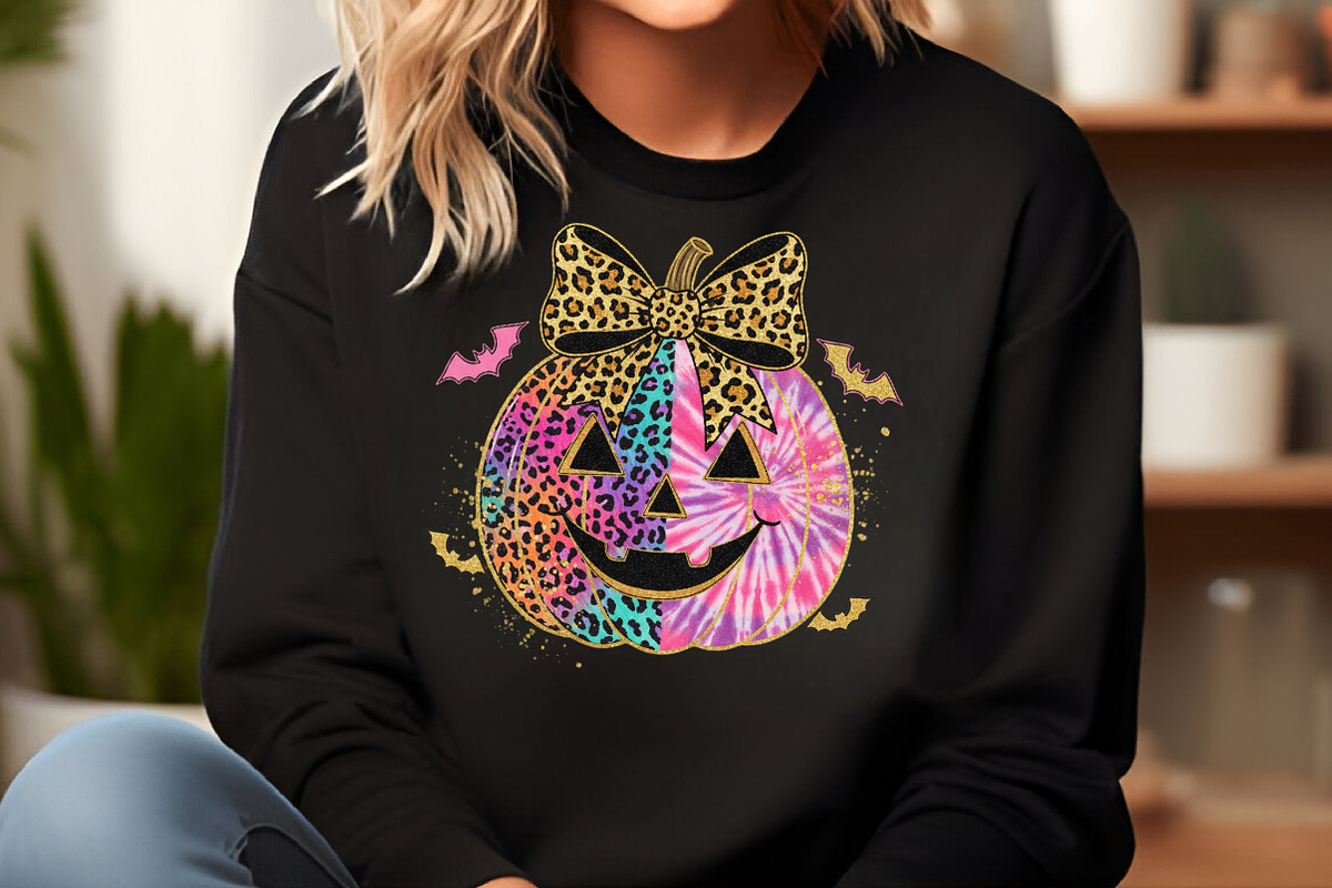 Trendy Halloween Pumpkin PNG, an Illustration by Craft Nest (Photo 2 of 6)