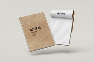 Vol 2 Notepad A6 Mockup