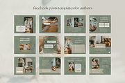Author Facebook post template, a Social Media Template by Petite Zakka Boutique (Thumbnail 2 of 7)