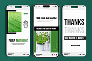 Botanical Nature Green Leaves Story, a Social Media Template by MightyDesign (Thumbnail 3 of 6)