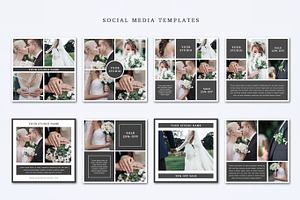 Social Media Templates Set