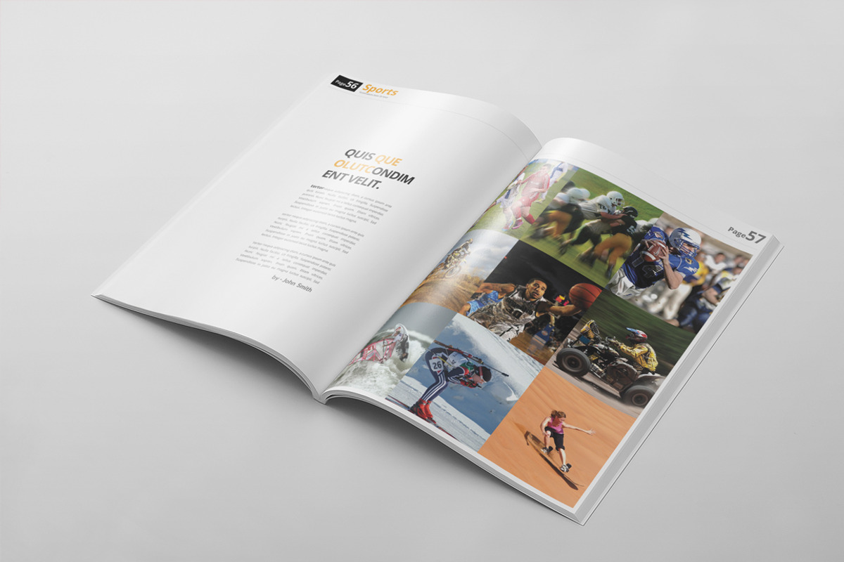 Magazine Template 40, a Magazine Template by pmvch (Photo 17 of 30)