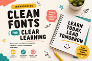 Modern Student – Cute Bold Font, a Sans Serif Font by Limited.studio (Thumbnail 3 of 5)