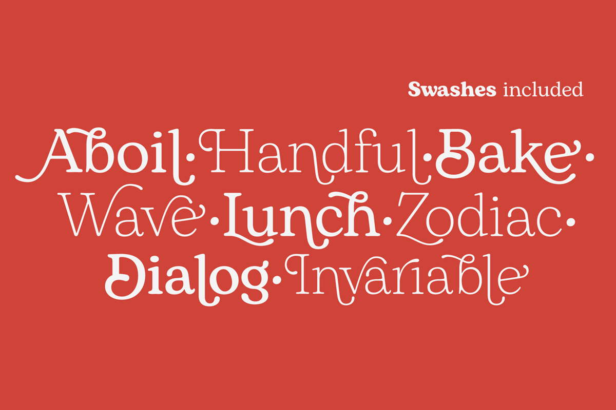 Bogart - 28 fonts, a Serif Font by Zetafonts (Photo 10 of 16)