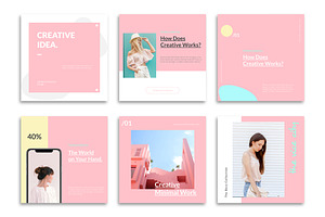 Beca - Instagram Posts Template