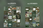 250 Green Instagram Templates, a Social Media Template by SociallyyCreative (Thumbnail 3 of 10)