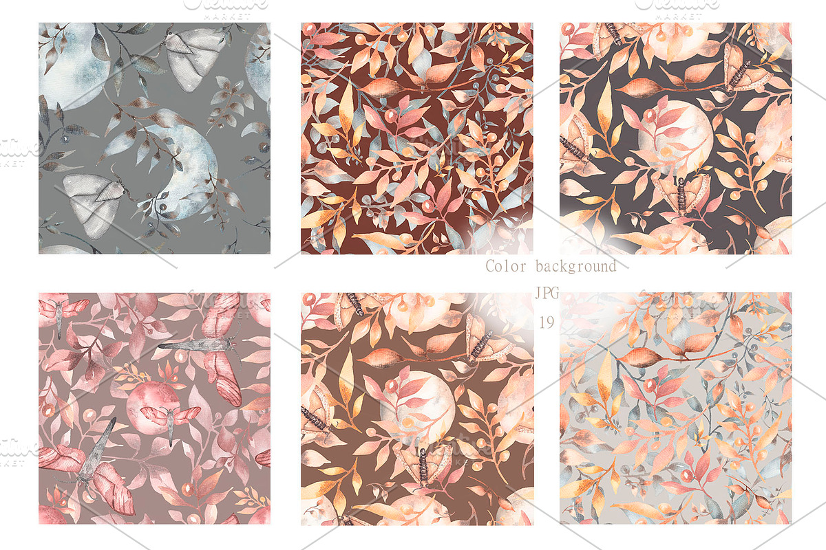 Nature Spirit Patterns, a Pattern Graphic by MayaNavits (Photo 6 of 11)