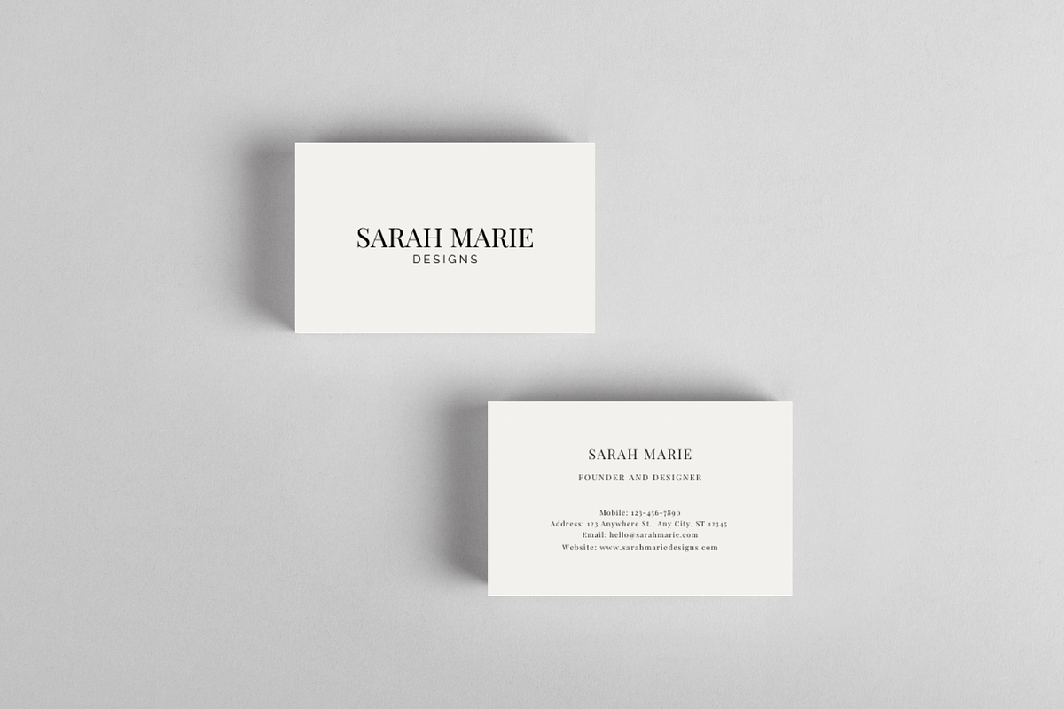 Complete Brand Kit, Minimalist Brand, a Templates & Theme by Joanna Lane Designs (Photo 5 of 6)