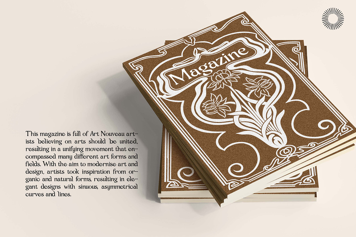 Jade - art nouveau come back, a Serif Font by Setara Langit Studio (Photo 4 of 8)