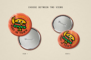 Custom Shape Badge Creator, a Merchandise Mockup by mockstar (Thumbnail 4 of 6)