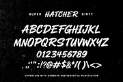 Hatcher - A Versatile Brush Font, a Handwritten Font by Slapshot Design Co (Thumbnail 6 of 6)