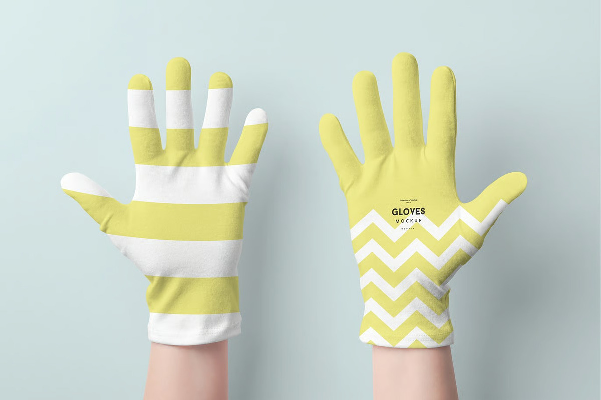 Gloves Mock-up, an Apparel Mockup by zippypixelstudio (Photo 10 of 10)