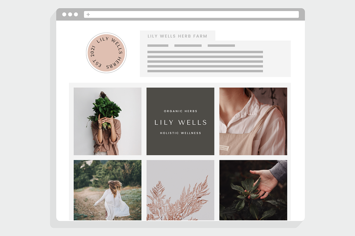 Modern Logo Template Canva, a Branding & Logo Template by Erin Cassidy (Photo 7 of 10)