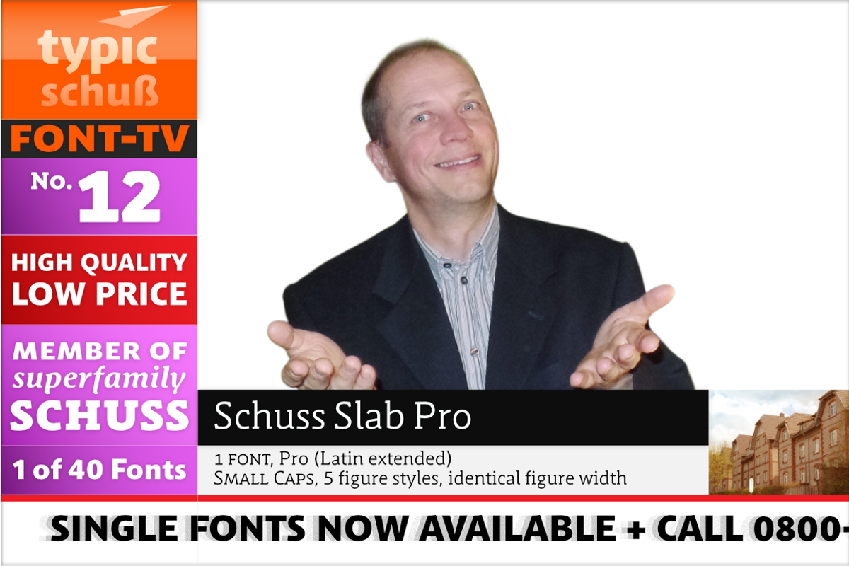 SchussSlabPro No.12 (1 Font) preview 2