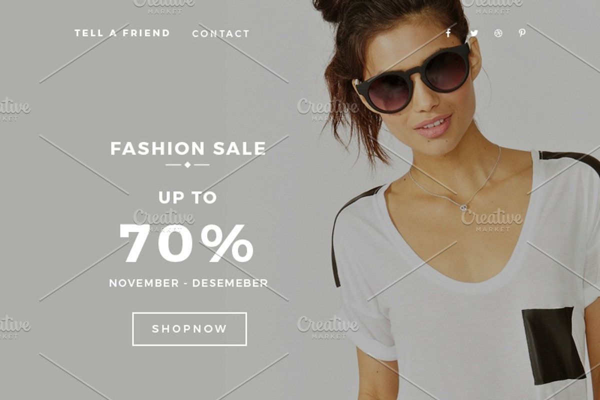 Responsive Fashion Email Templates, an Email Template by Shadiq Jaya (Photo 3 of 4)