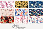 70 Japan seamless pattern, a Pattern Graphic by Poppy Lane Studio (Thumbnail 5 of 10)