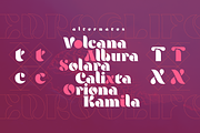 Maria Stencil Black, a Serif Font by Pedroglifos (Thumbnail 5 of 6)