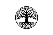 Tree of Life Circle SVG Bundle, an Illustration by Gfx_Store (Thumbnail 39 of 50)