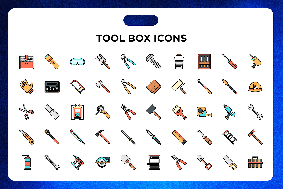 Tool Box Icons, an Icon by Wencory