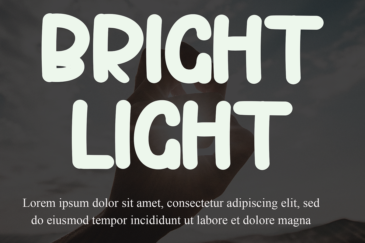 Sunshine, a Sans Serif Font by InermediaSTUDIO (Photo 8 of 8)