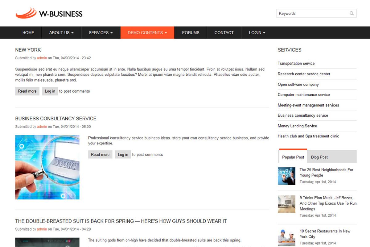 Business, a Websites & App Template by WeebPal Corp (Photo 5 of 5)