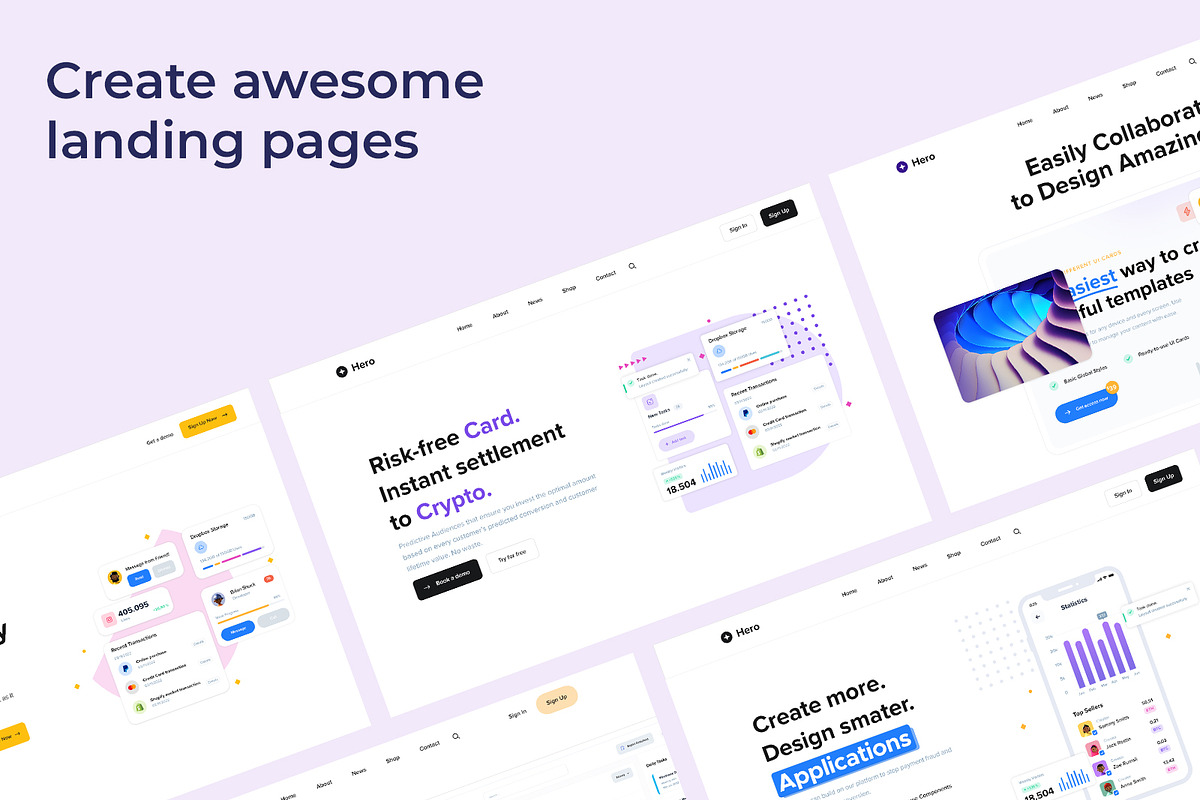 Landing Page - Hero Slides, a Landing Page Template by KL-Webmedia (Photo 2 of 4)