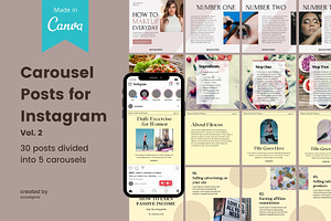 Instagram Carousel Vol. 2 | CANVA